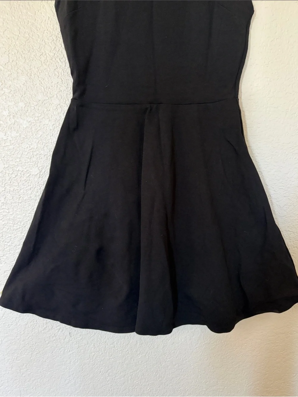 Women's Black Halter Mini Dress - Picture 4 of 8